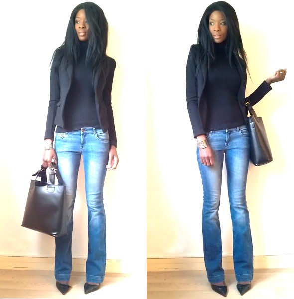 Pantalon Patte D éléphant En Anglais Le flare jeans (oui bon le jeans pattes d'éph' quoi) mais en anglais ça