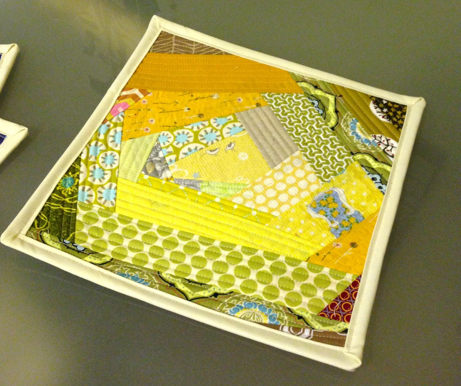 Issabella The Cat Quilt as you go placemats