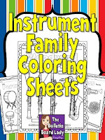  Instrument Family Coloring Sheets