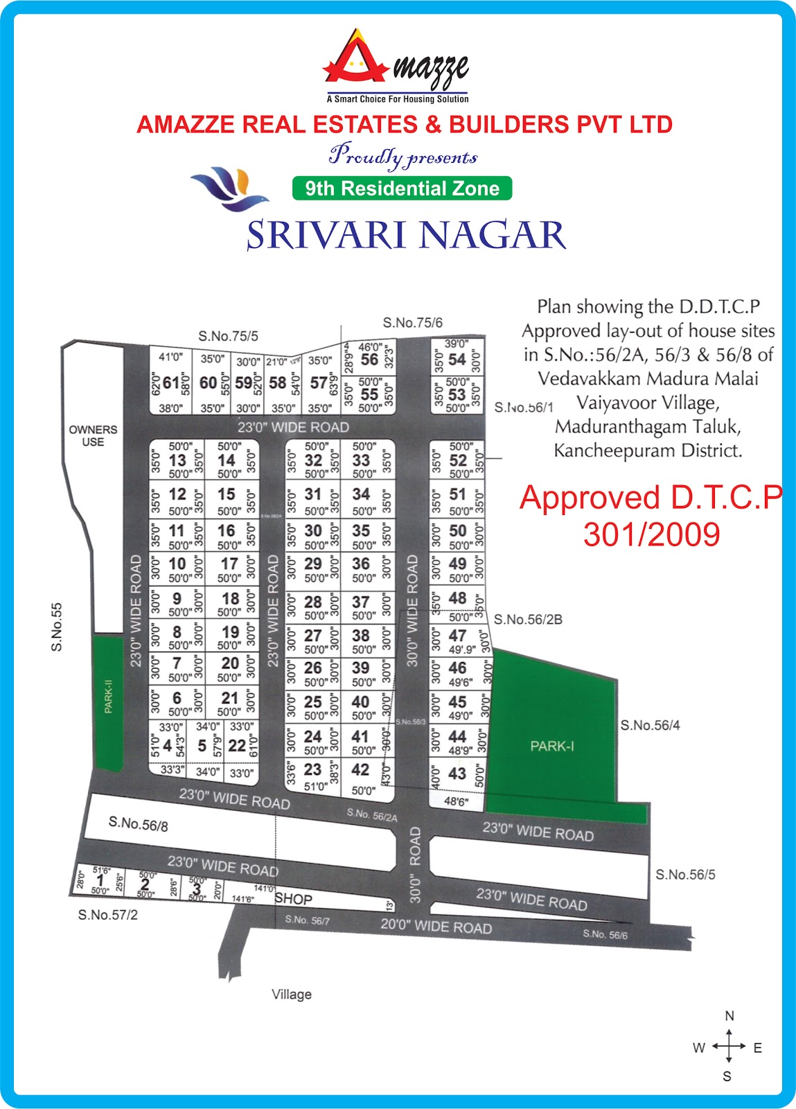 AMAZZE: Sri Vari Nagar - DTCP Approved Layout