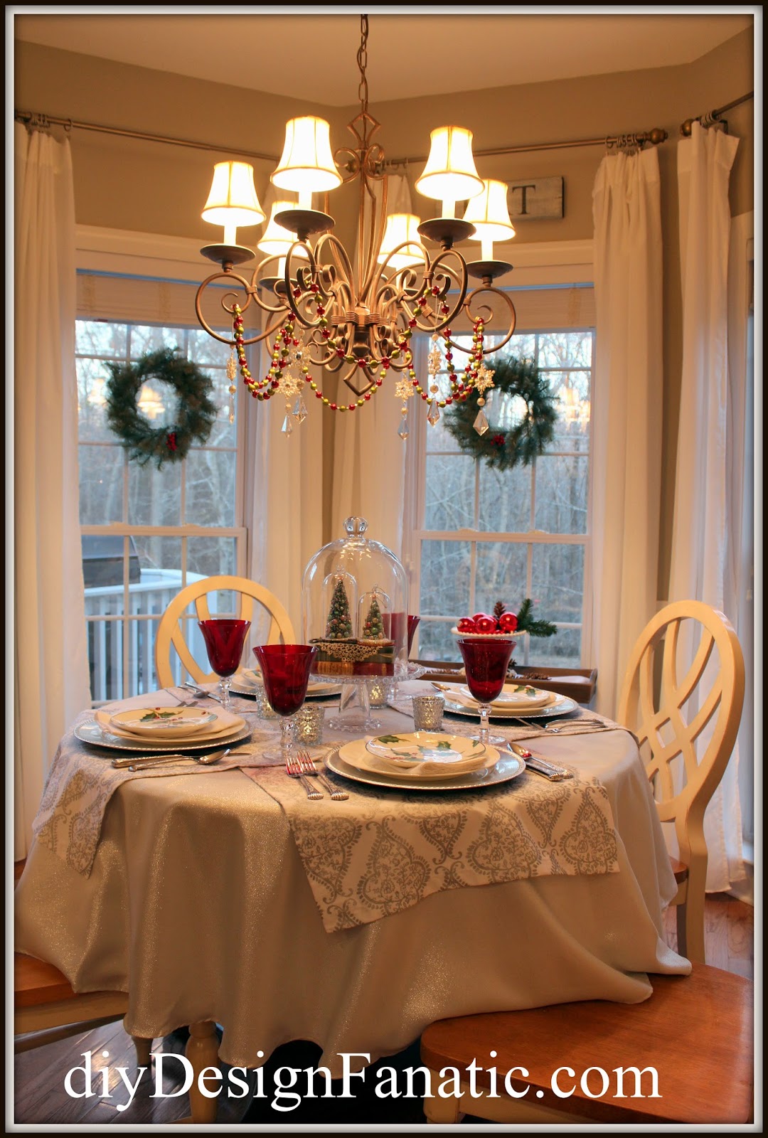 Christmas, Breakfast Room