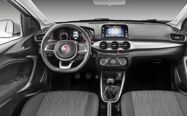 Fiat Argo 1.0 Drive - interior