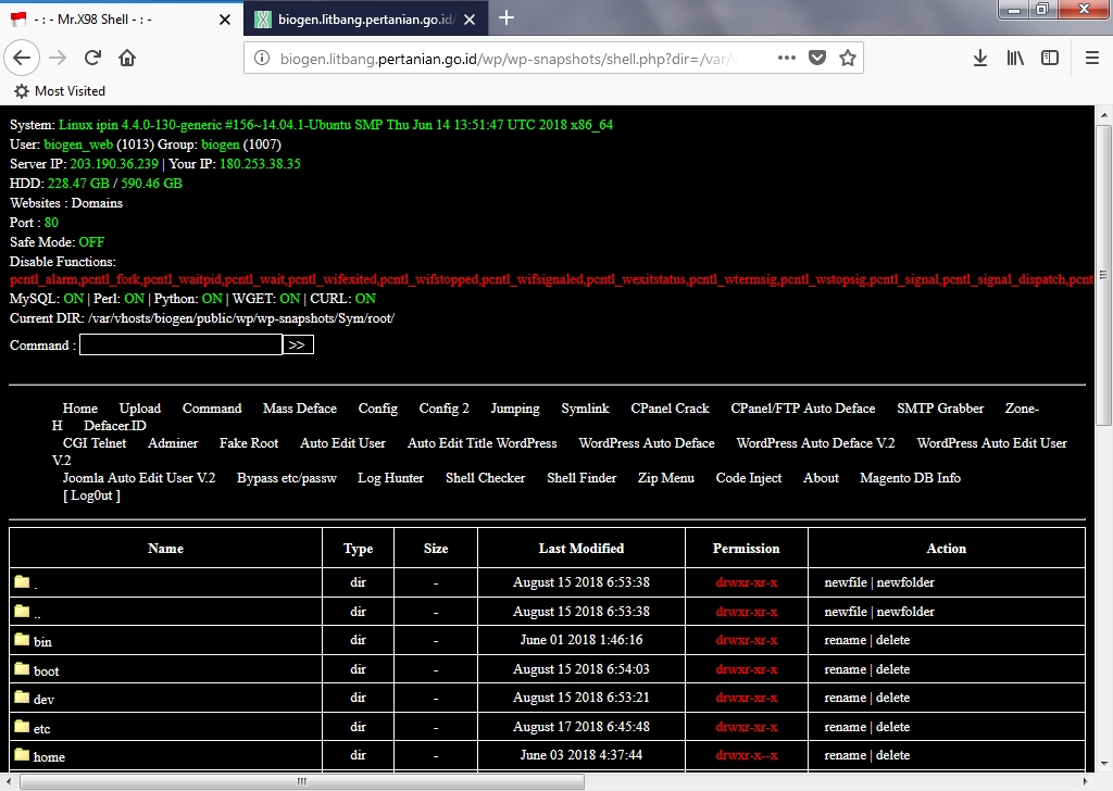 Symlink installer