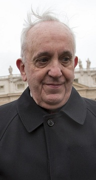 Jorge Bergoglio, Francis, March 2013 in Rome.