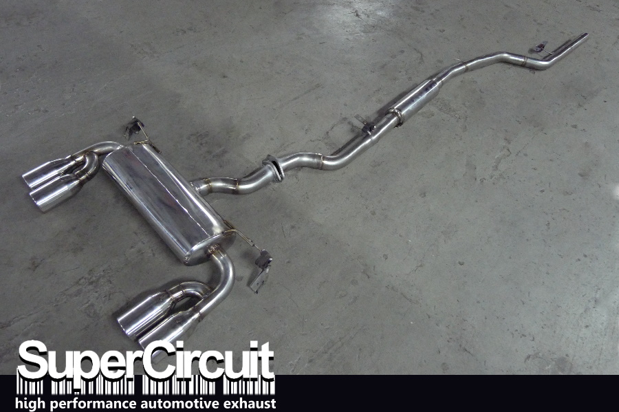 SUPERCIRCUIT Exhaust Pro Shop BMW F30 328i Exhaust Customization