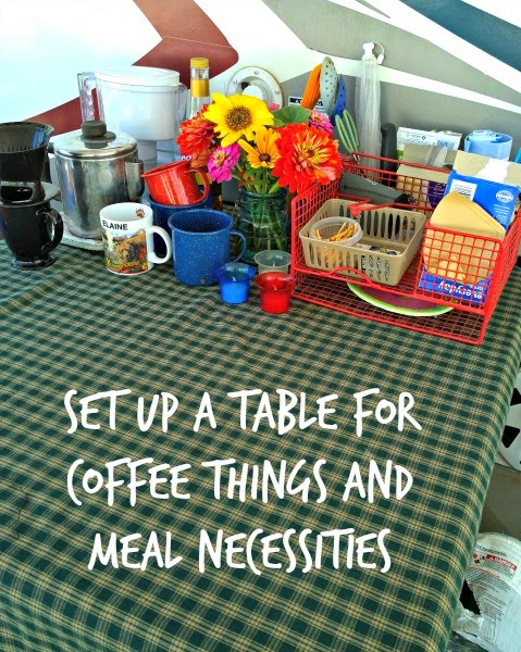 Sunny Simple Life: Must Do Camping Hacks - Tips for Easier Organized