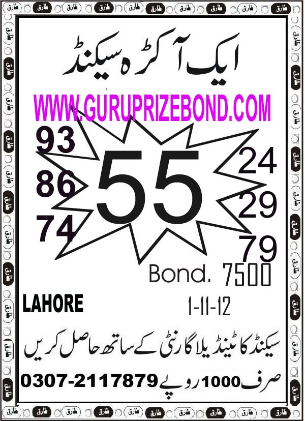 PrizeBondGuru pk Prize Bond Guru