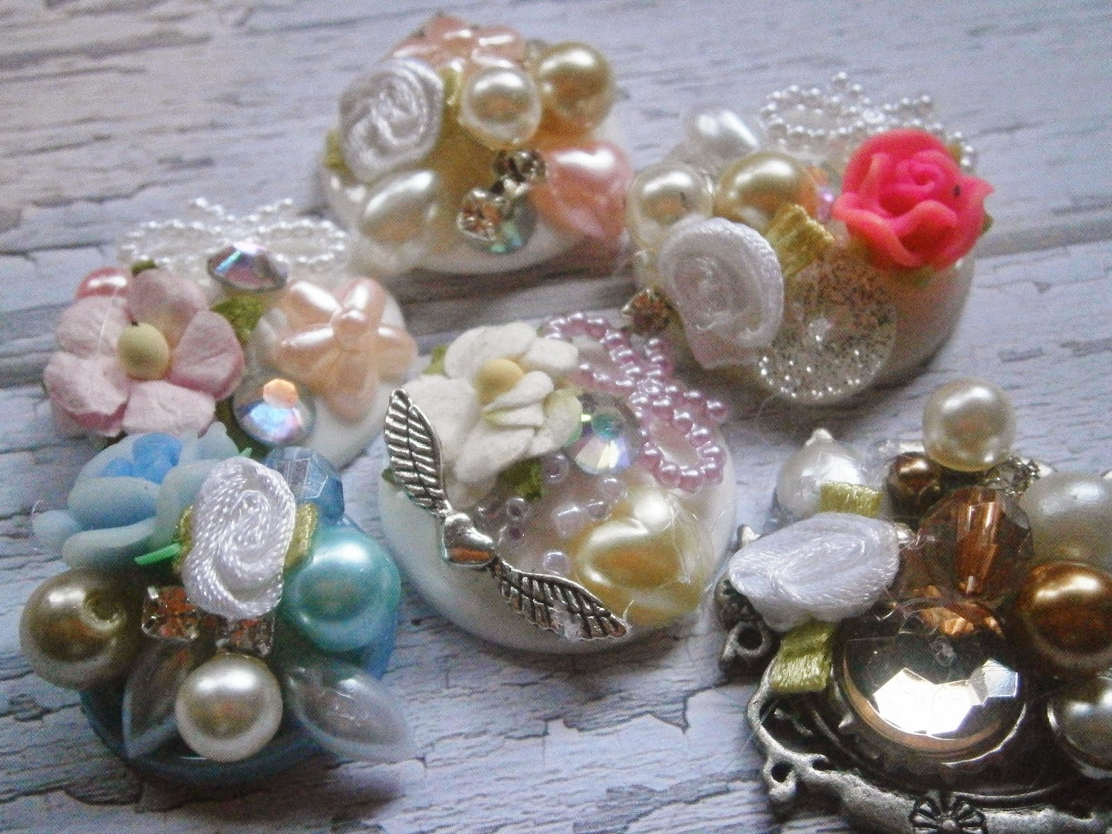 With All My Art and Soul Shabby Chic Embellishments