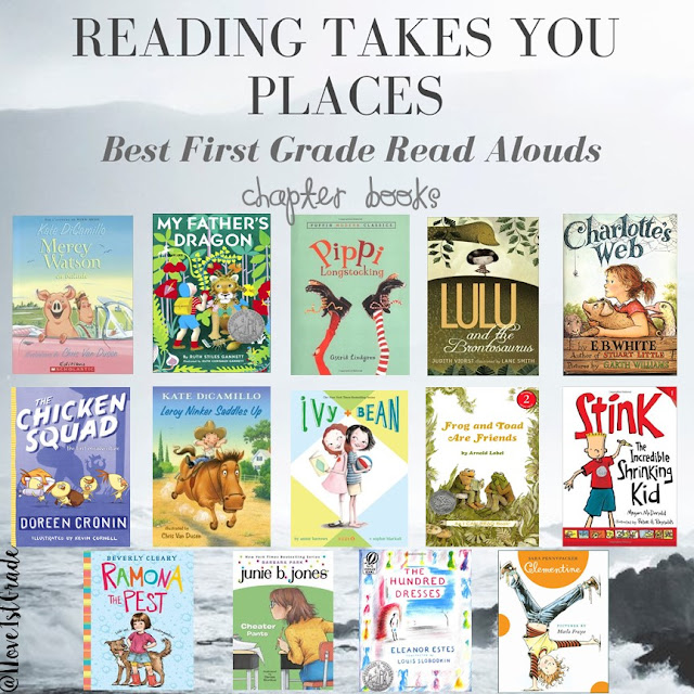 Chapter Books for 1st Grade - I Love 1st Grade