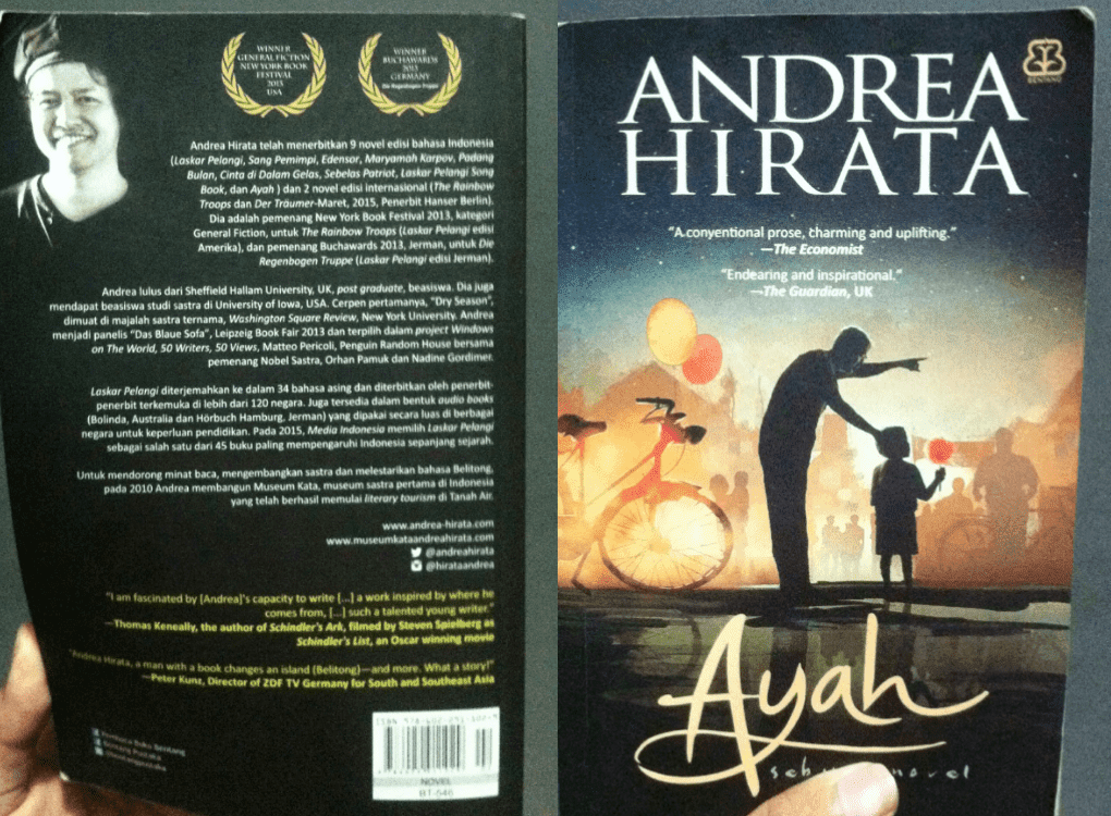 Resensi Novel Ayah Andrea Hirata