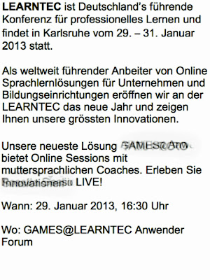 LEARNTEC ist Deutschland's führende Konferenz für professionelles Lernen ... 