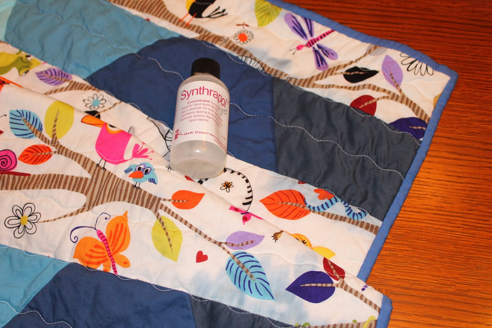 Quilting is more fun than Housework... When Fabrics Bleed