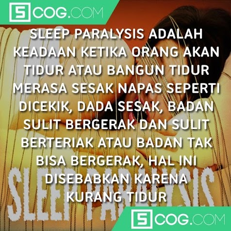 Sleep Paralysis Atau Tindihan Sleep Paralysis Atau Tindihan