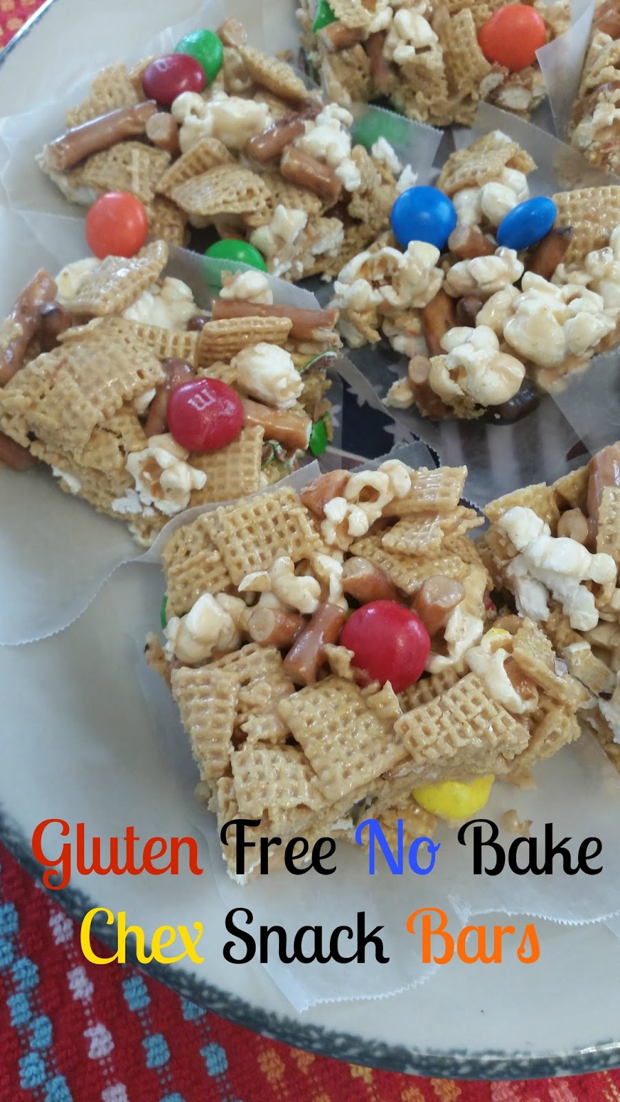 The Better Baker Gluten Free No Bake Chex Snack Bars
