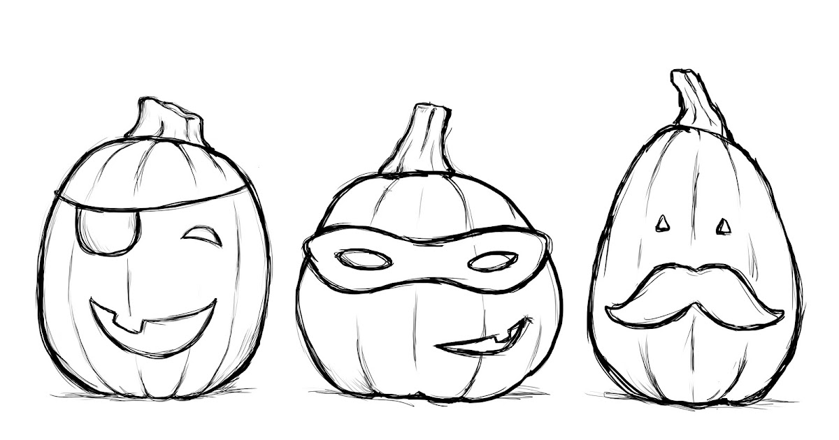 Efforteffortless2608: Coloring Pages Of Pumpkins