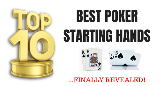 The Best Poker Starting Hands (It Will Shock You) | BlackRain79 Poker Strategy