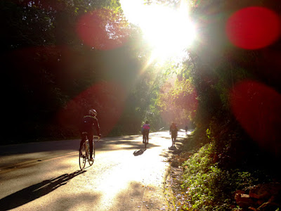 De bicicleta no Pico do Jaraguá (com iluminação natural)