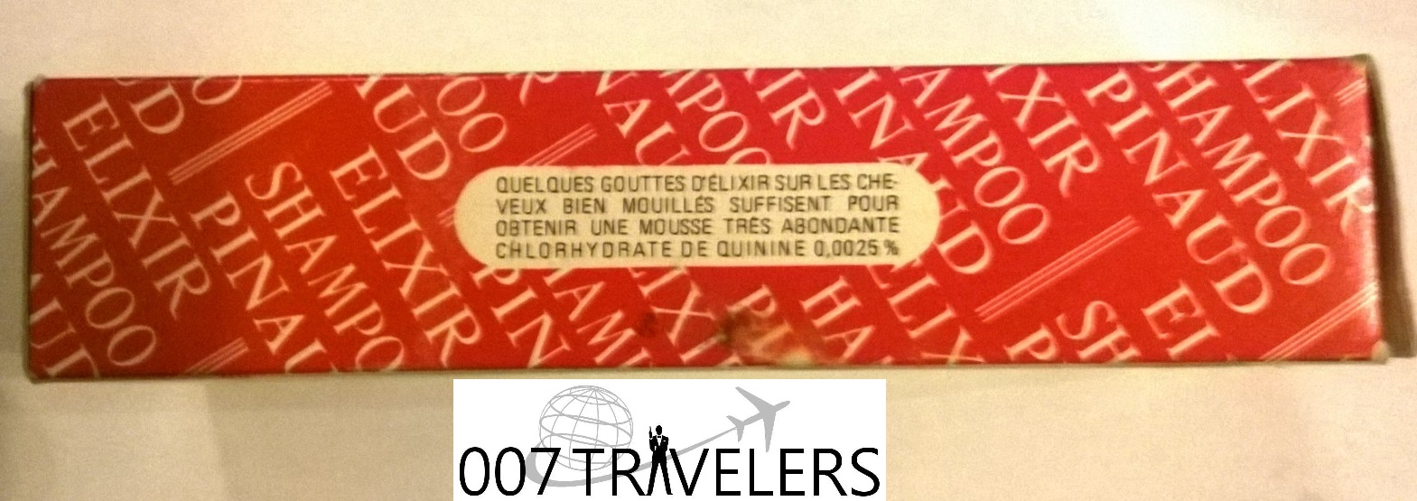 007 Item Élixir Shampoo Quinine Pinaud