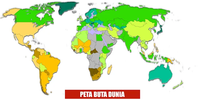 image: Color Blind World Map