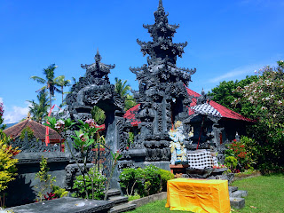 Jaba Tengah Or Middle Area Of Dalem Temple Ringdikit, North Bali