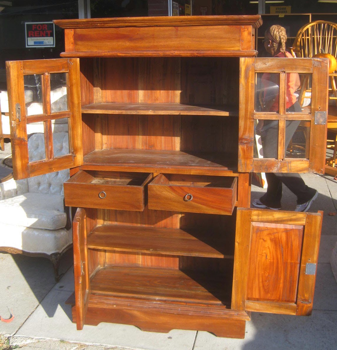 UHURU FURNITURE & COLLECTIBLES SOLD Asian Teak China 200