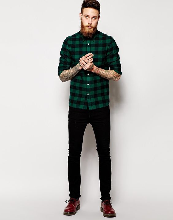 Xadrez Gradiente Camisa Xadrez Tng Masculina Camisa Xadrez Tng