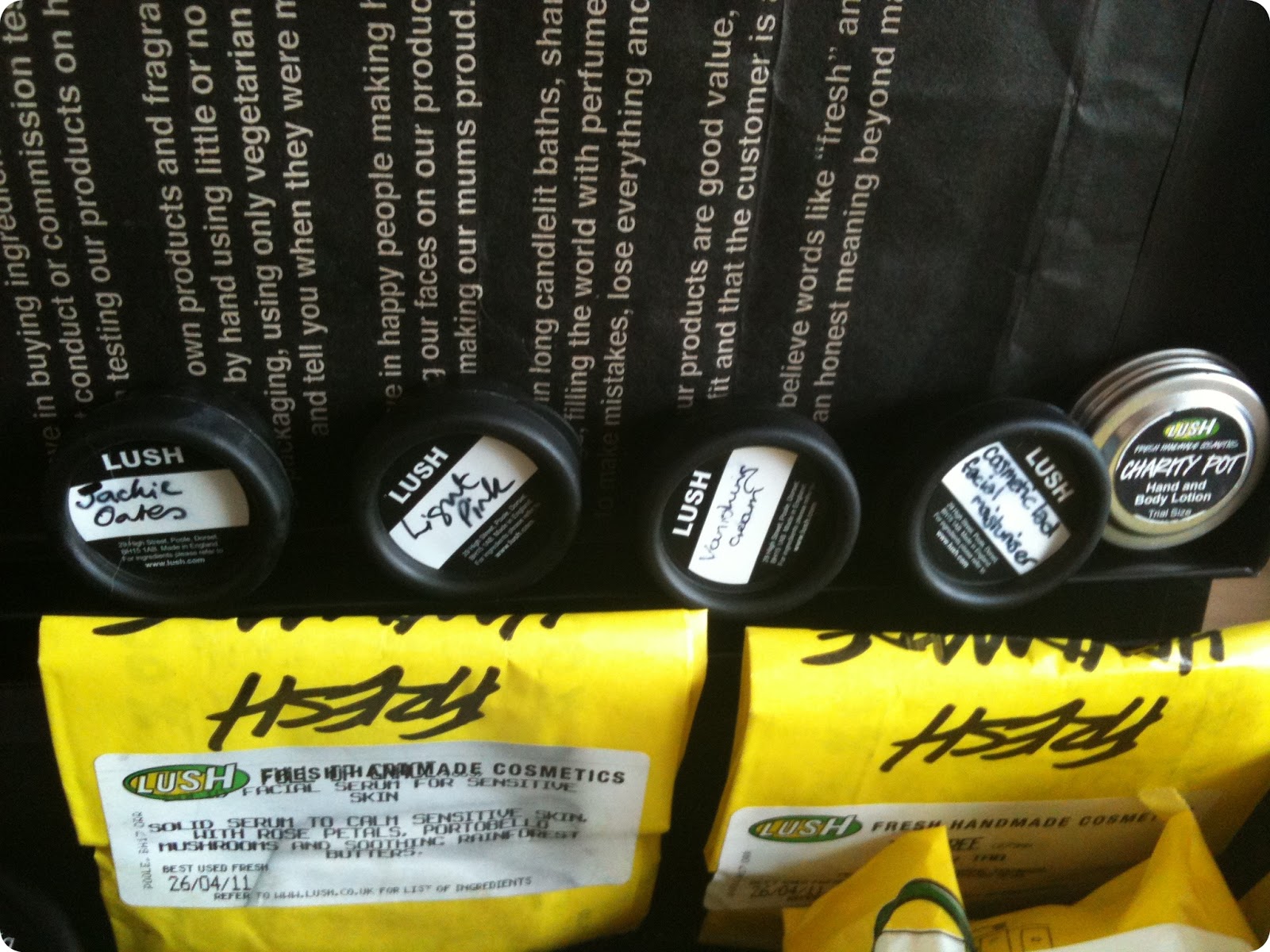 Beauty: Not Just Skin Deep: Storing my new LUSH
