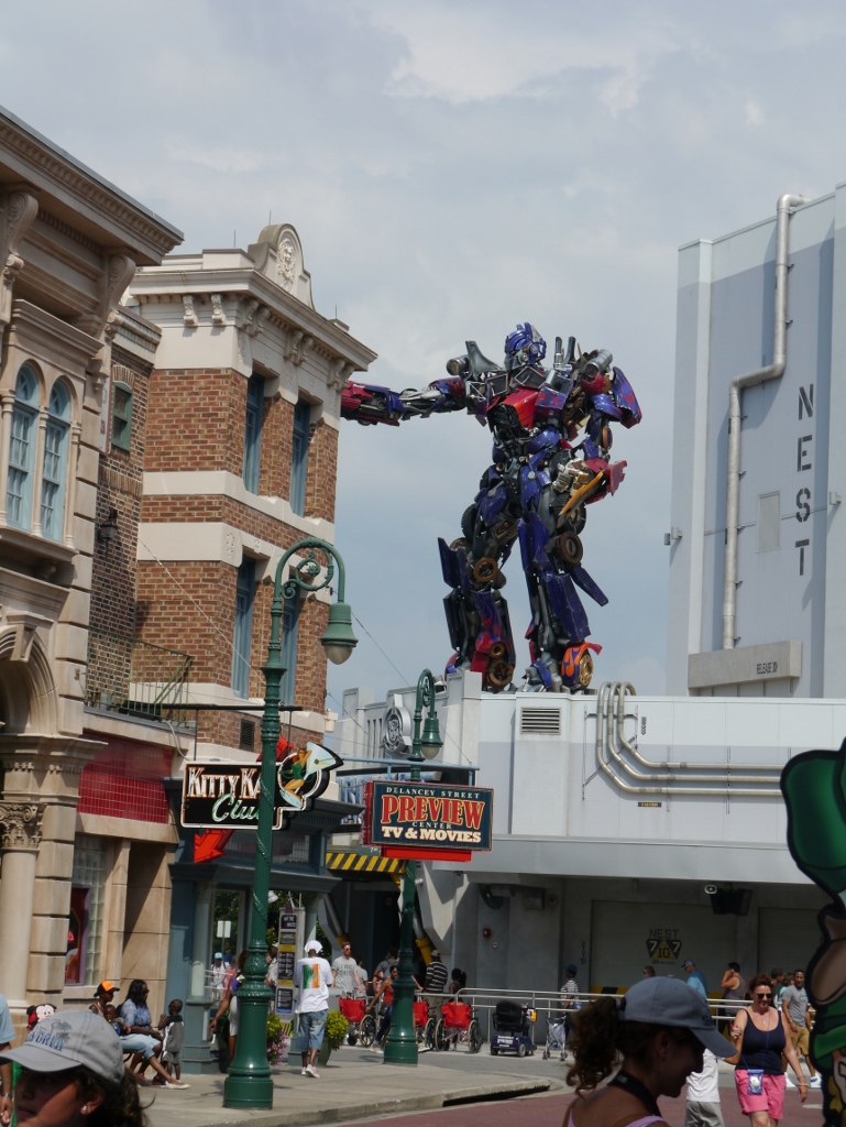 Journée Universal Studios Orlando Floride Attraction Transformers