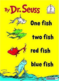 Một con cá, hai con cá, con cá đỏ, con cá xanh