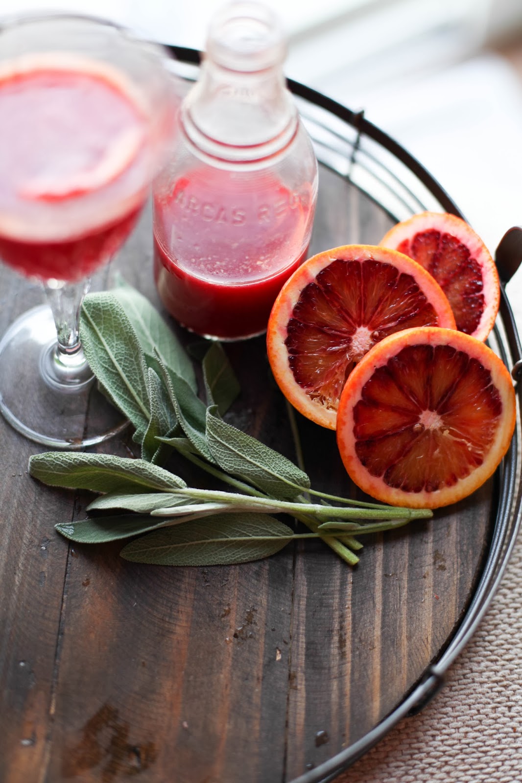 Chandara Creative: Mocktail Monday: Sparkling Citrus Fizz for Valentine's