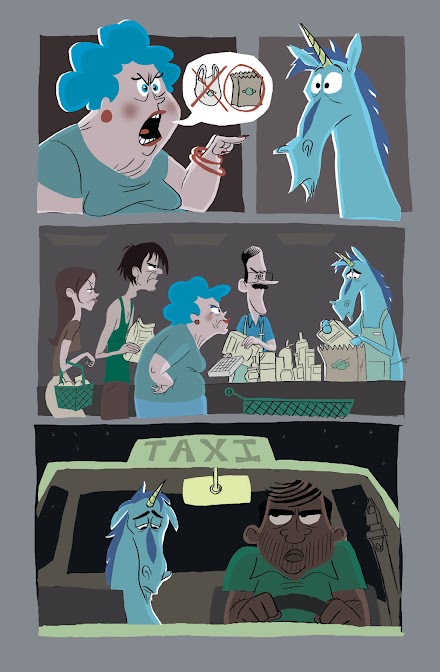 Einsames Einhorn - The Loneliest Unicorn | Comic im Pixar Stil von Josh Cooley 