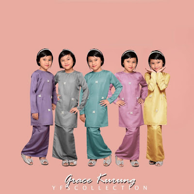  Baju Sedondon Raya 2019 Kurung Grace