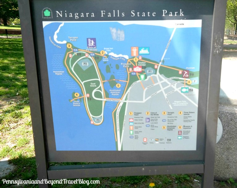 Niagara Falls Park Map Pennsylvania & Beyond Travel Blog: Exploring Niagara Falls State Park In  New York