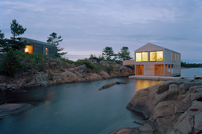 Плавающий дом, Канада