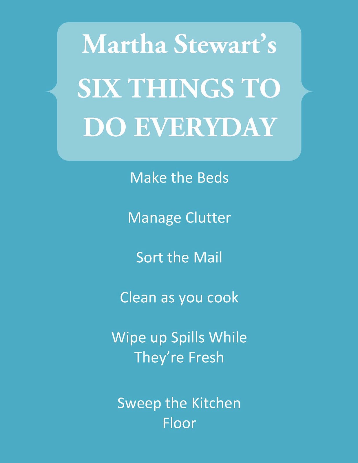 HomeKeeping For All Cleaning Routine 6 Things To Do Everyday HomeKeeping For All Cleaning Routine 6 Things To Do Everyday