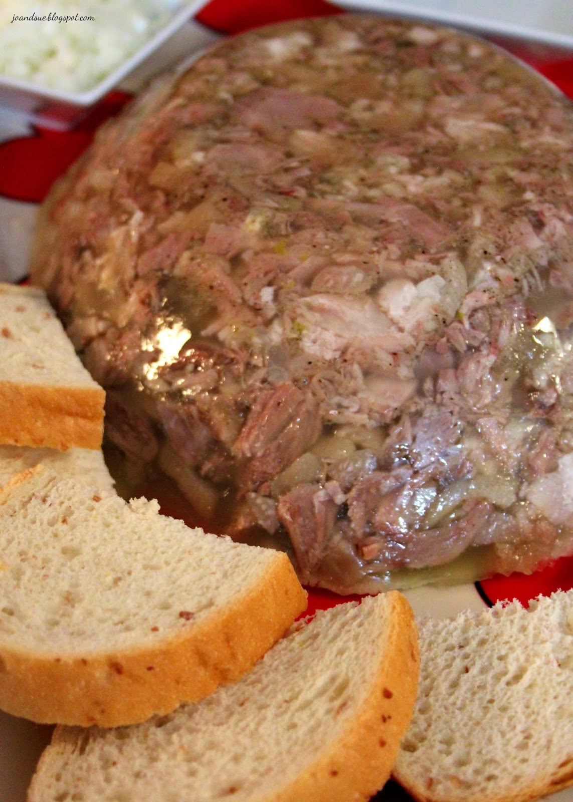 Jo and Sue Ukrainian (Jellied Pork Hocks)