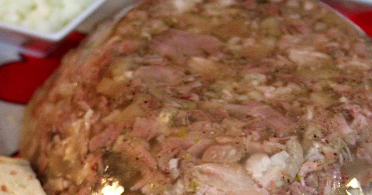 Jo and Sue Ukrainian (Jellied Pork Hocks)