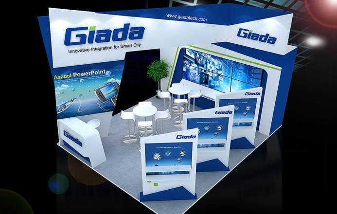 Giada’s booth at GITEX 2015