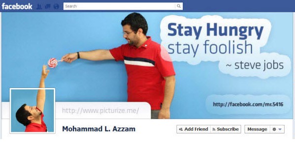 Mohammed azzam facebook kapak fotografi