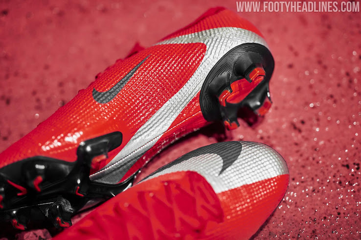 nike mercurial vapor 13 red silver