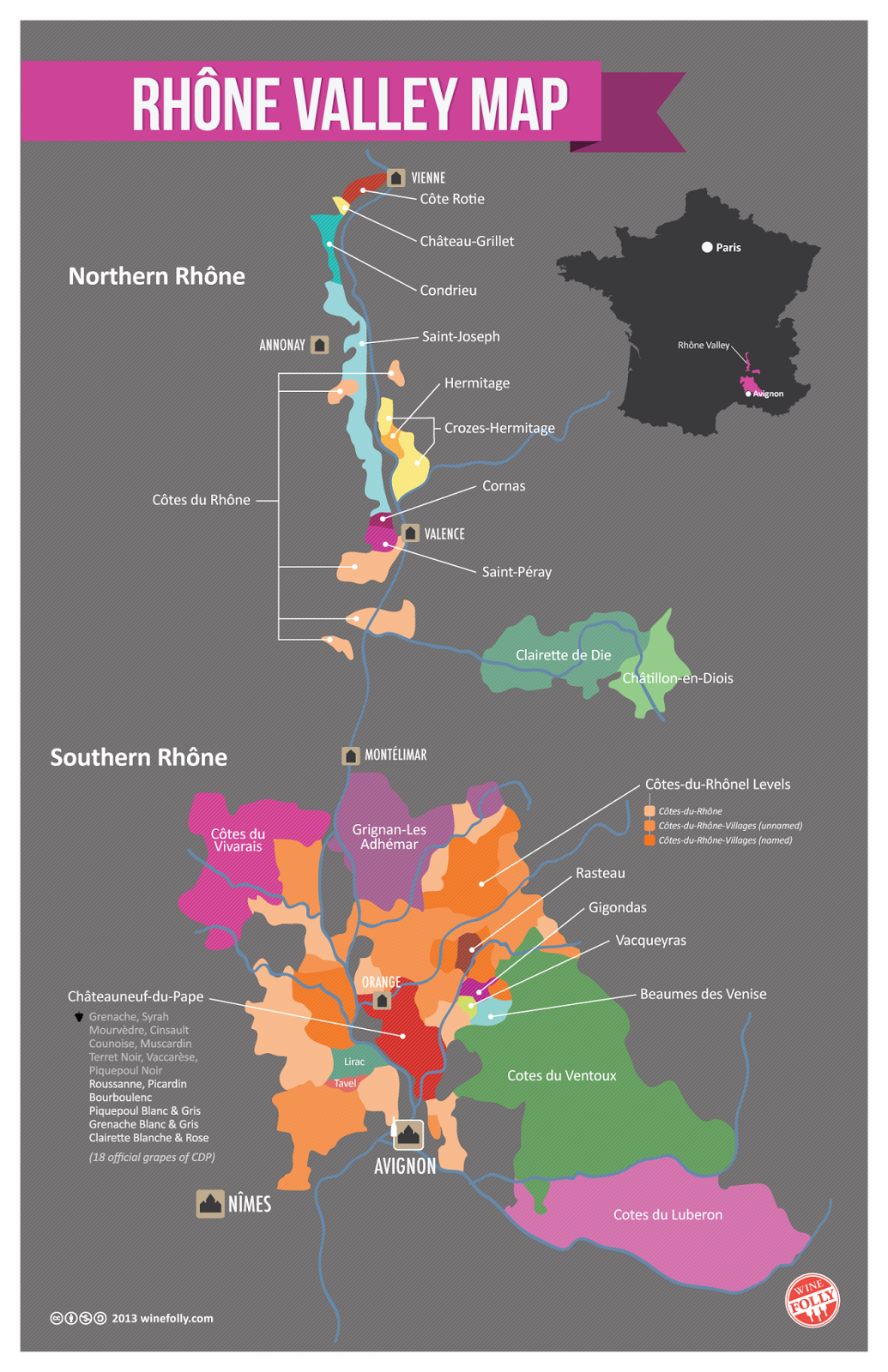 Matthew's World of Wine & Drink: The Rhône