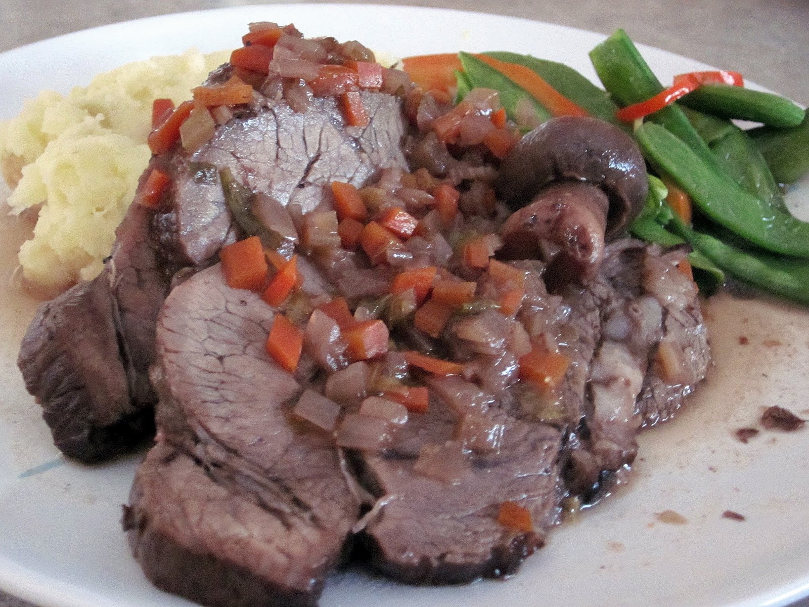 Make, Jane, make! Red Wine Braised Beef Blade Roast Cheap and oh so