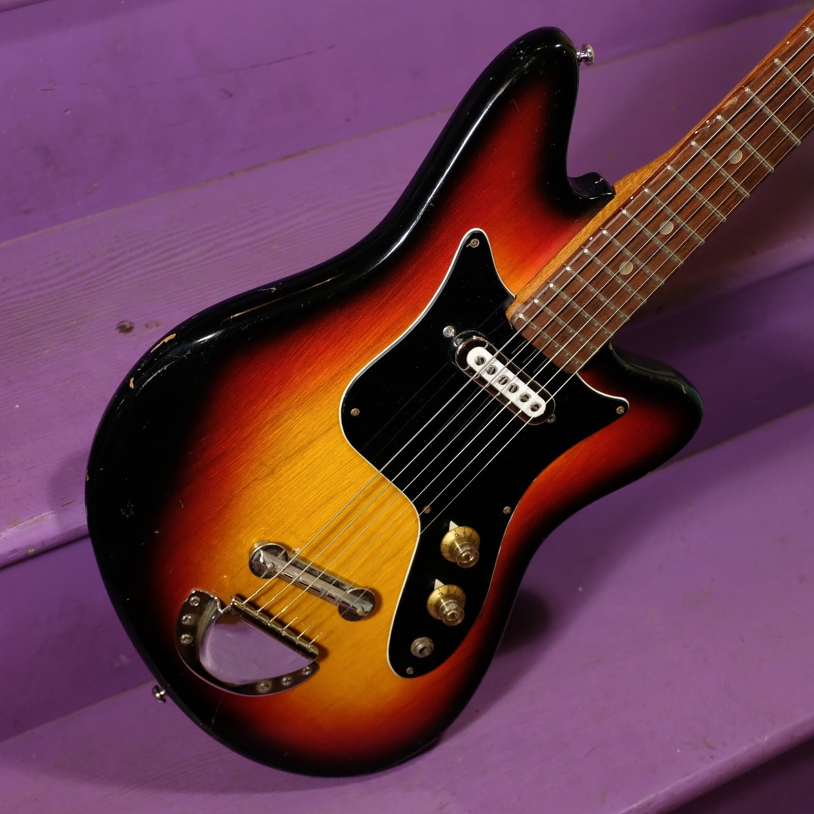 1960s Fujigenmade Offset Electric Guitar