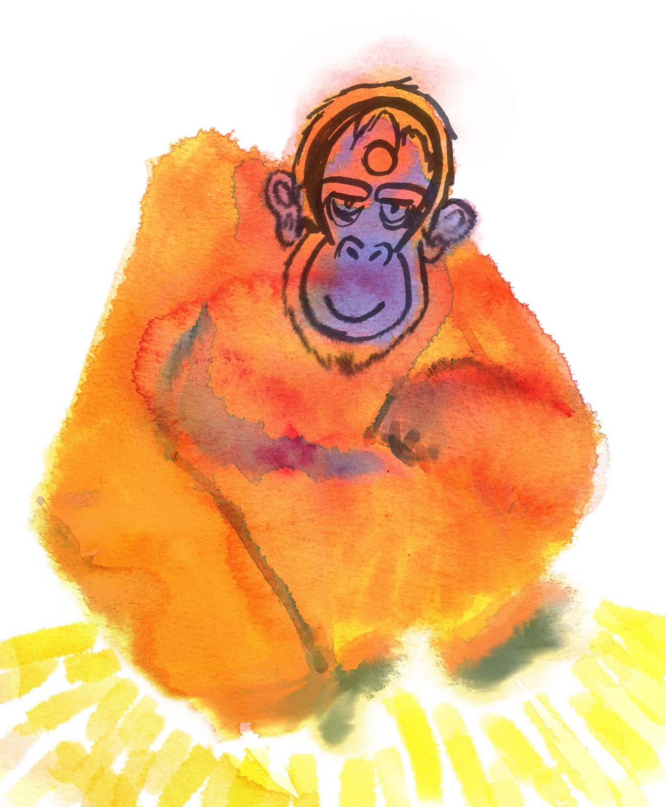 Yeb Kamin Life of pi Orange Juice and the Hyena