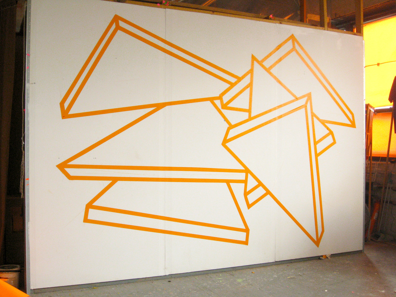 Drawing Drawing using tape