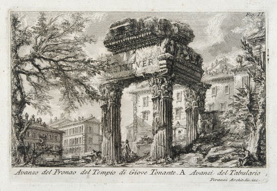 Roma no século XVIII, por Piranesi