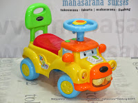 Ride-on Car Pliko PK554 Puppy Dreamcar Keeping Mobil Mainan Anak