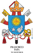 Publicamos a continuación el texto integral de la homilía del Papa Francisco . escudo del papa francisco