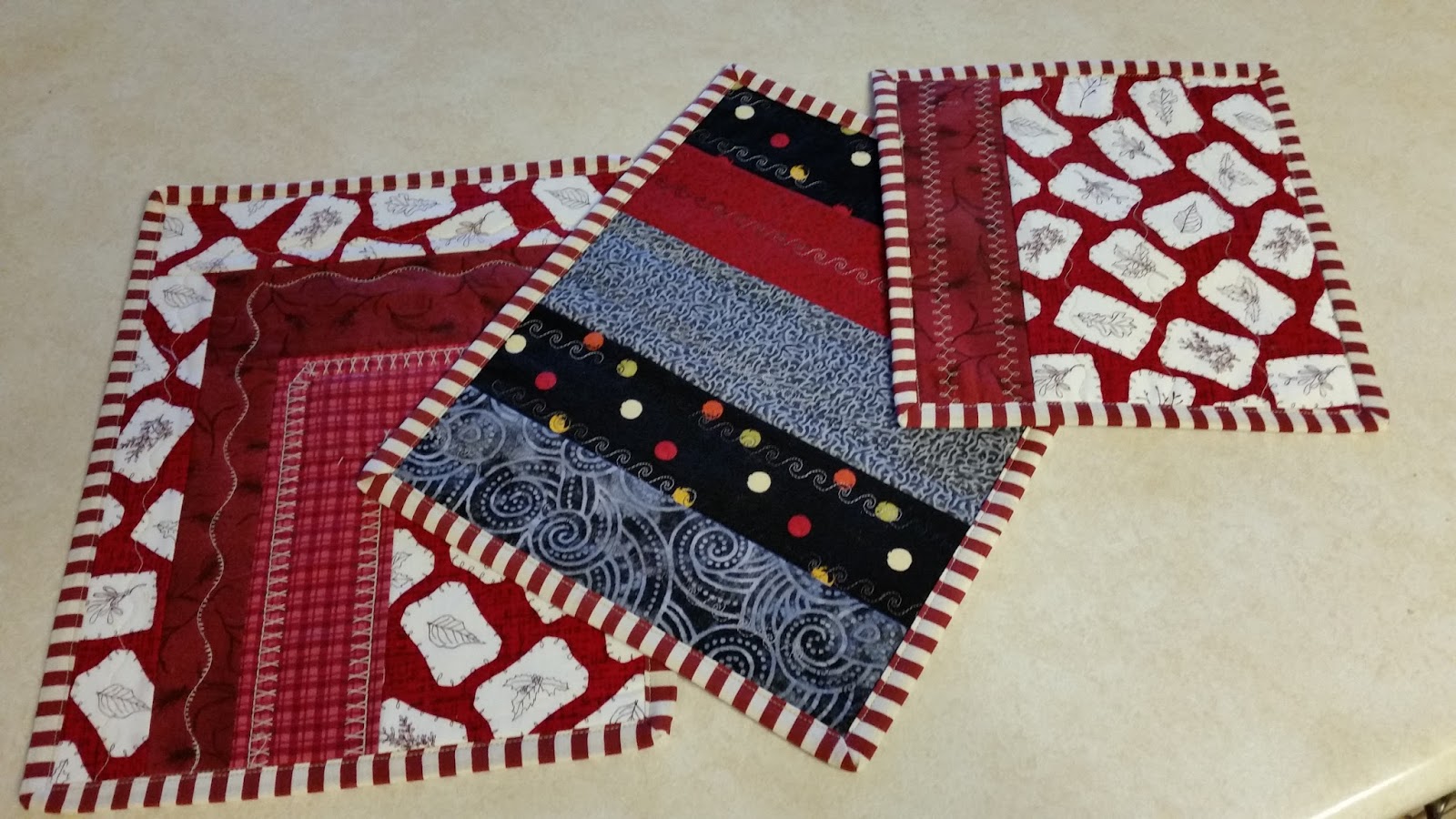 Useful Remnants Christmas Sewing and a Cat Mat