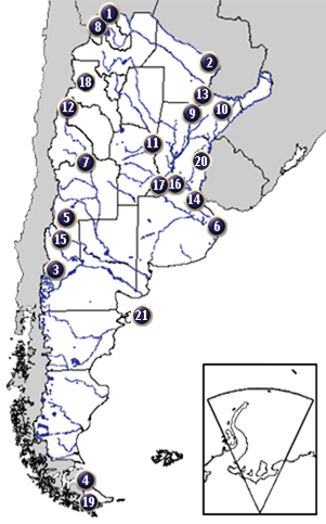 ARGENTINA Humedales Sitios Ramsar ~ Vecinos del Humedal
